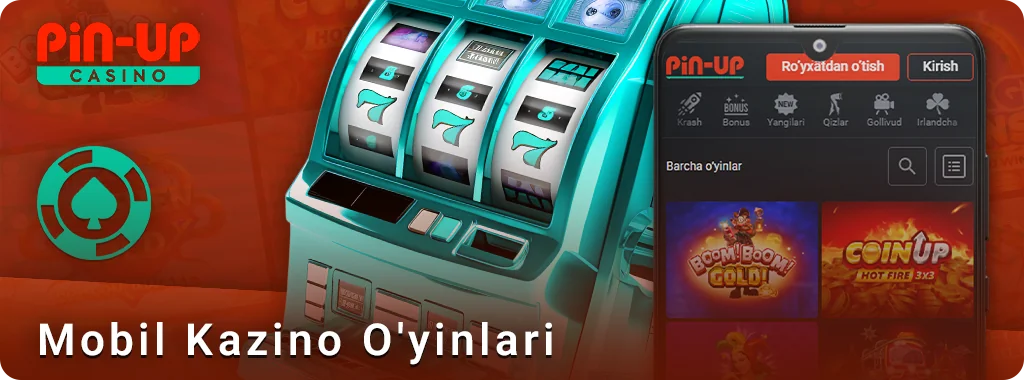 PIN Up O'zbekiston ilovasi orqali onlayn kazino o'ynang